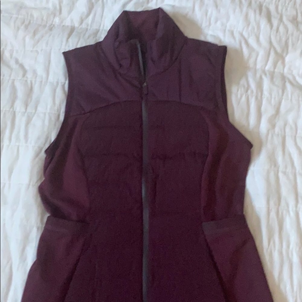 Brand new Lulu Burgundy Vest